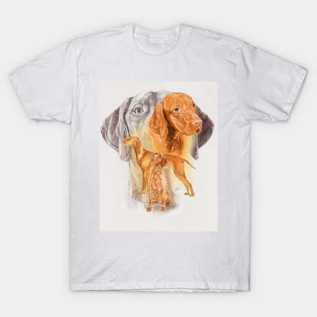 Vizsla T-Shirt by BarbBarcikKeith